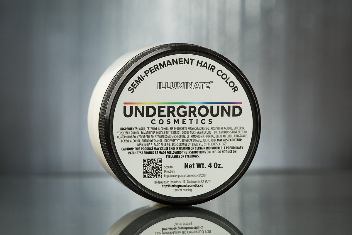 Bold Green Semi-Perm Hair Color – Underground Cosmetics